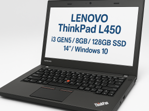 דיל הטיקטוק מחשב נייד מחודש Lenovo ThinkPad L450 i3 GEN5 8GB 128GB SSD 14 אינטש Windows 10 Pro