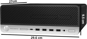 מחשב נייח מחודש HP ProDesk 600 G5 SFF i5 9500 16GB 512GB SSD WINDOWS 11 PRO 2