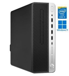 מחשב נייח מחודש HP ProDesk 600 G5 SFF i5 9500 16GB 512GB SSD WINDOWS 11 PRO
