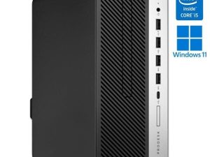 מחשב נייח מחודש HP ProDesk 600 G5 SFF i5 9500 16GB 512GB SSD WINDOWS 11 PRO