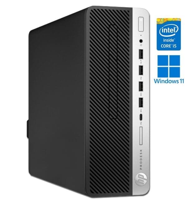 מחשב נייח מחודש HP ProDesk 600 G5 SFF i5 9500 16GB 512GB SSD WINDOWS 11 PRO