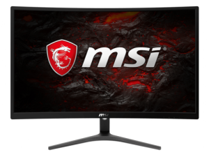מסך מחשב גיימינג MSI Optix G241VC עם מסך קעור ותמונה חדה במיוחד
