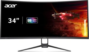 מסך מחשב גיימינג קעור Acer Nitro ED343CUR V3 34 אינטש
