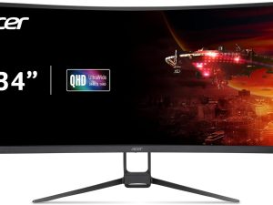 מסך מחשב גיימינג קעור Acer Nitro ED343CUR V3 34 אינטש