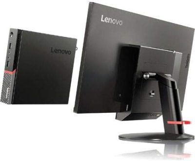 מסך משולב מחשב Lenovo Tiny In One 24 Gen3 i5 6700 16GB 256GB Win10 4