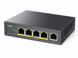 CUDY GS1005P IL 5 Port Gigabit PoE+ Switch 60W 2