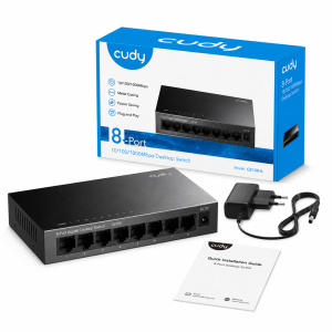 CUDY GS108 IL 8 Port Gigabit Unmanaged Switch Metal 1